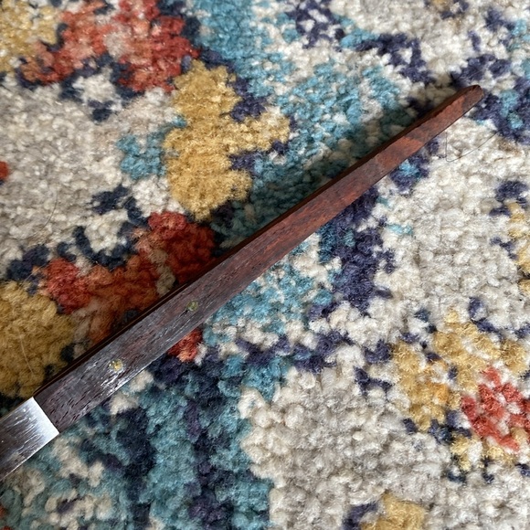 Vintage Fondue fork set rosewood handles set of 16 - Picture 3 of 4